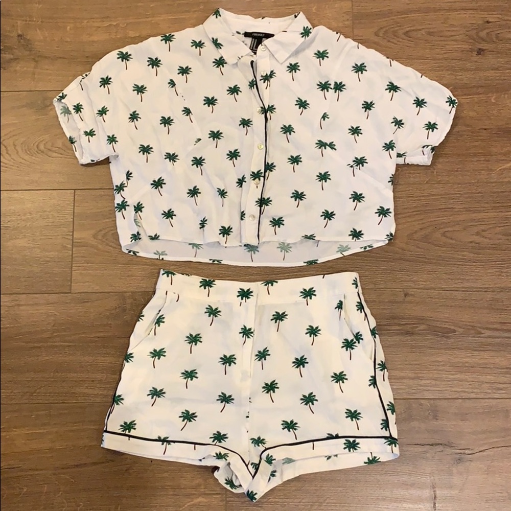 Cactus printed top
